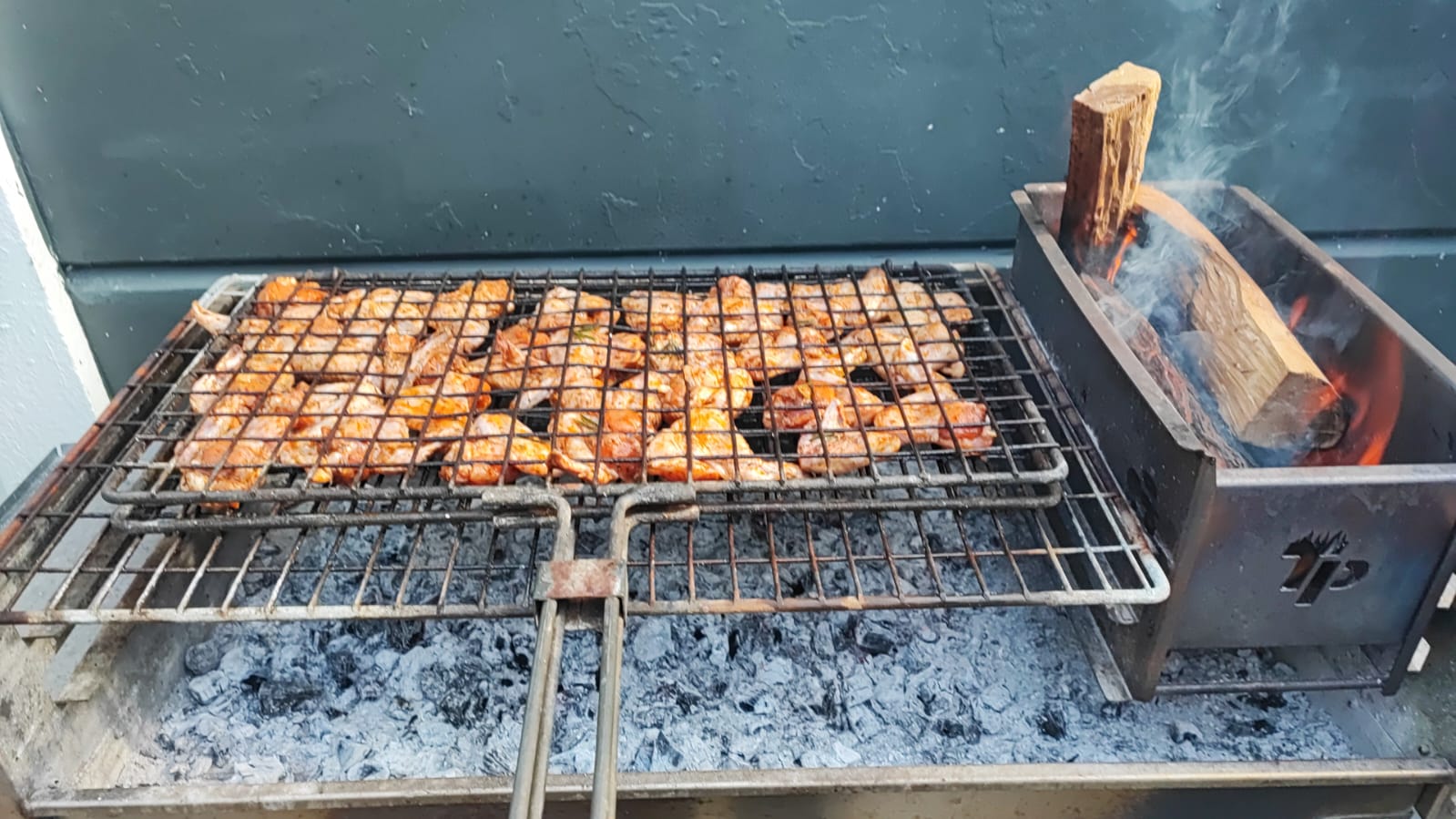 World famous "La Shebeen" chicken wings.