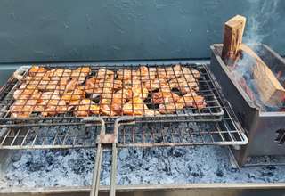 World famous "La Shebeen" chicken wings.